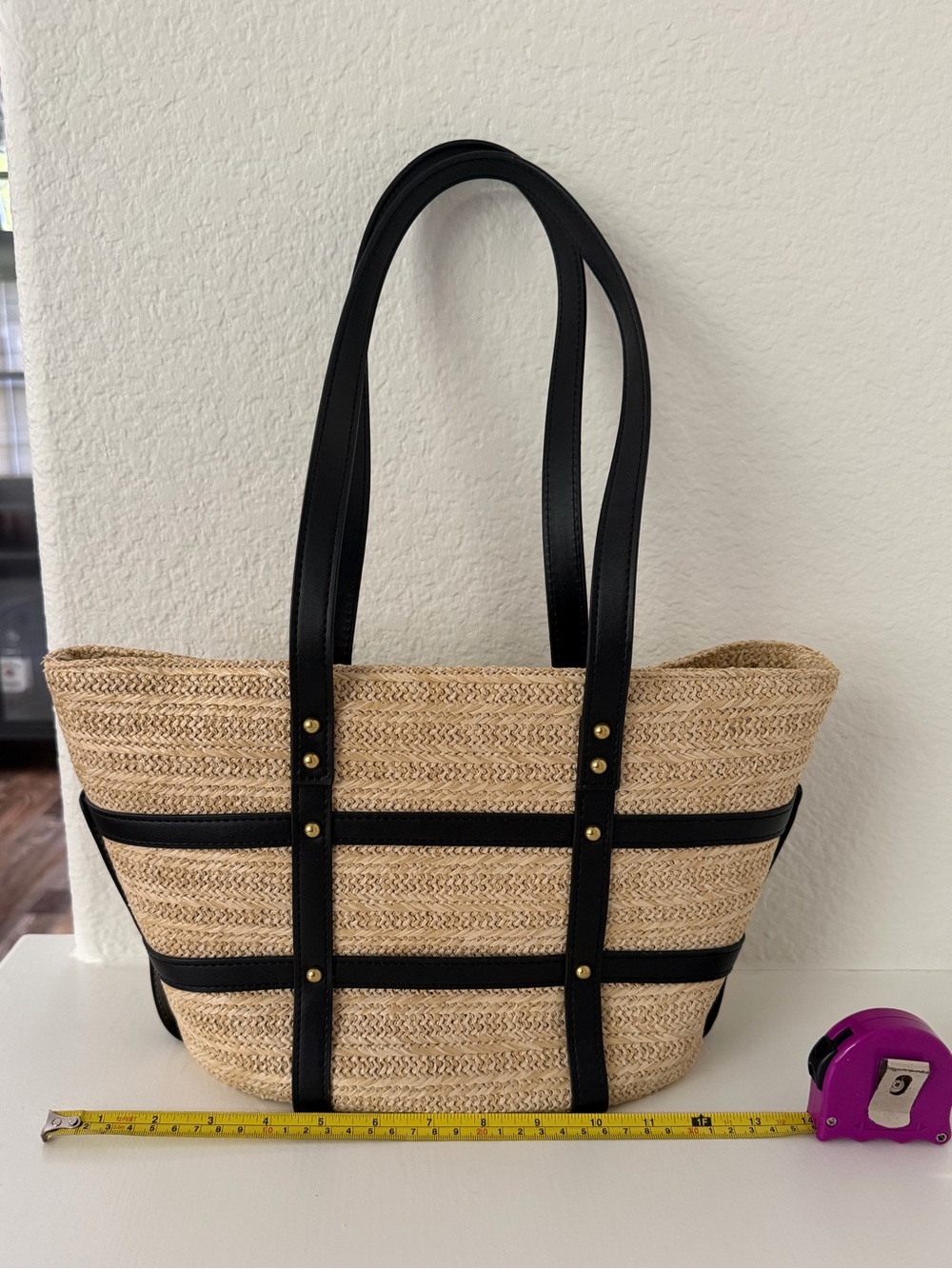 Rafia Summer Mini Tote